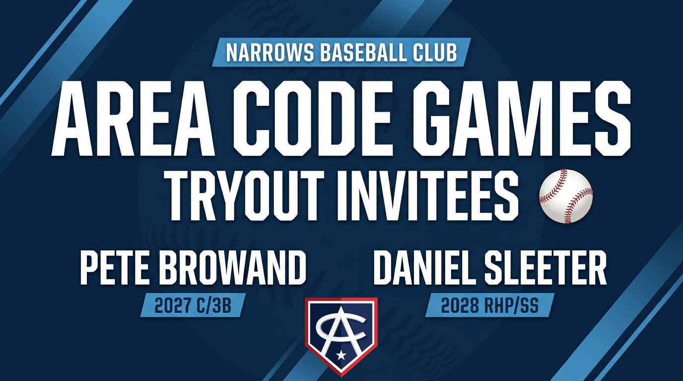 Browand & Sleeter Earn Area Code Games Tryout Invitations